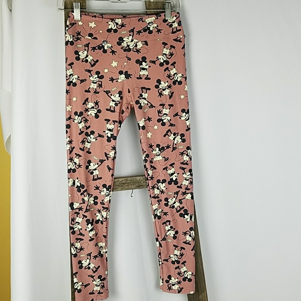 Lularoe‎ Disney women one size mickey mouse legging